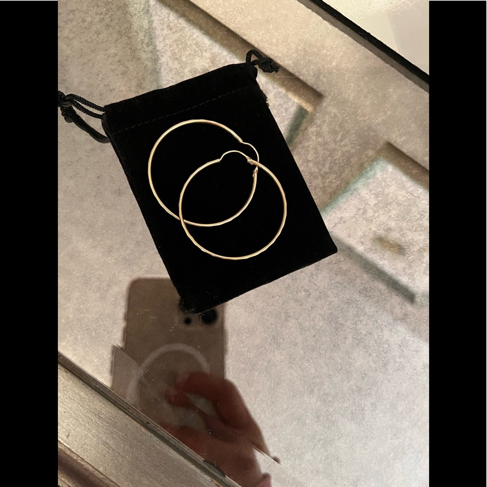 14k real gold earrings